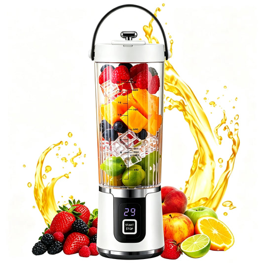 Cordless rechargeable personal blender